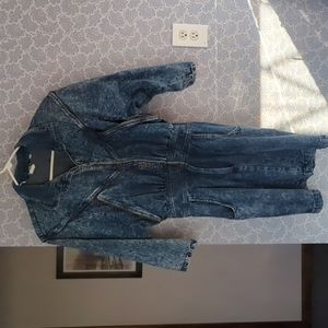 Vintage late 80s jean dress